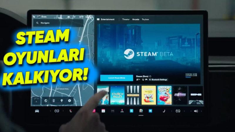 Tesla, Otomobillerindeki Steam’den Oyun Oynama Özelliğini Kaldırdı