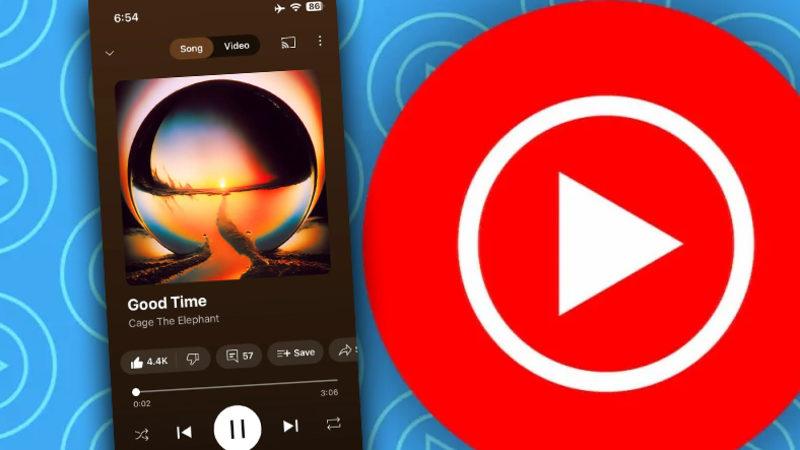 YouTube Music’in iOS Sürümünün Şimdi Çalınan Sayfasının Tasarımı Değişti