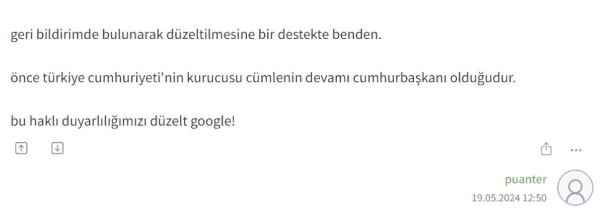 Google’da Atatürk Aratılınca 