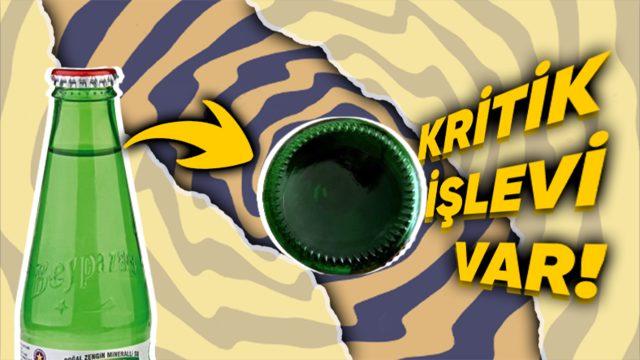 Soda Şişelerinin Altı Neden Tırtıklıdır? Arkasında Hiç Tahmin Edemeyeceğiniz Bir Sebep Bulunuyor!