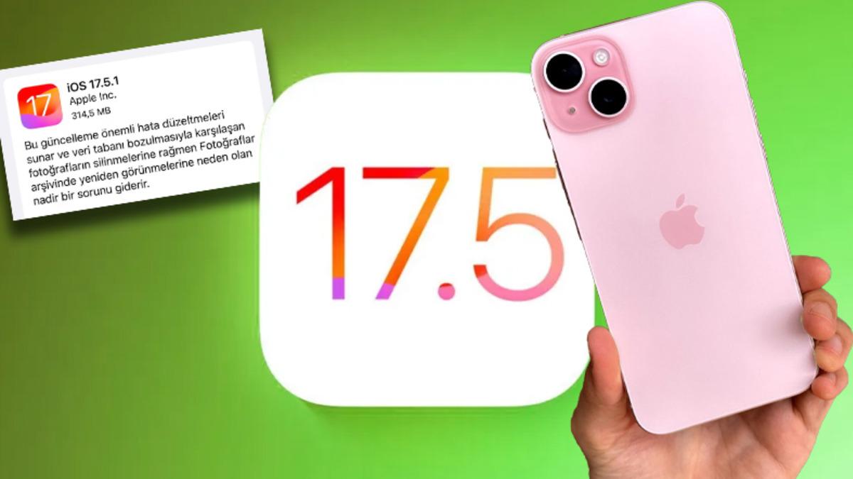 iOS 17.5.1 Güncellemesi Yayımlandı: iPhone’larda Silinen Fotoğrafların Geri Gelmesi Sorunu Çözüldü