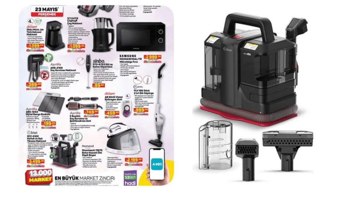 A101’e Gelecek Kiwi Koltuk ve Halı Yıkama Makinesinin Özellikleri ve Kullanıcı Yorumları