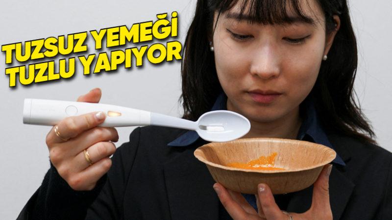 Yemeğe Tuz Dökmeden Tuzlu Tat Verebilen "Elektronik Kaşık" Tanıtıldı