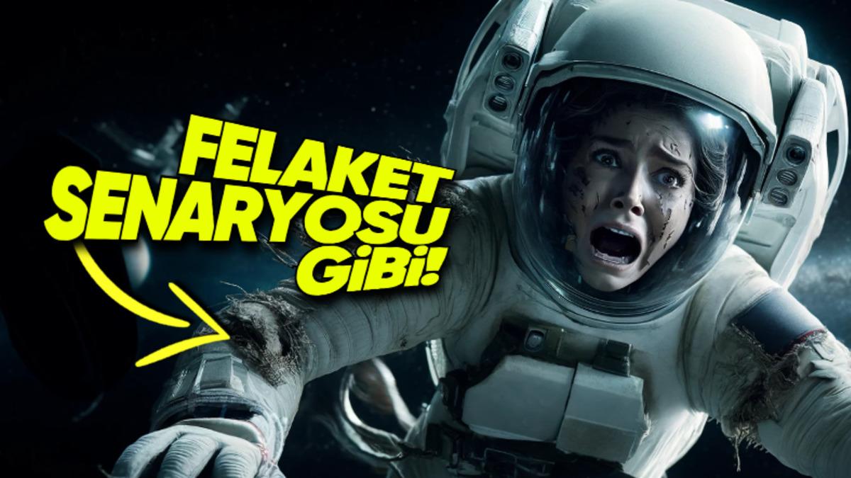 Bir Astronotun Kıyafeti Uzaydayken Delinirse Ne Olur? Olacaklara Bilim Kurgu Senaryosu Bile Yazılır!