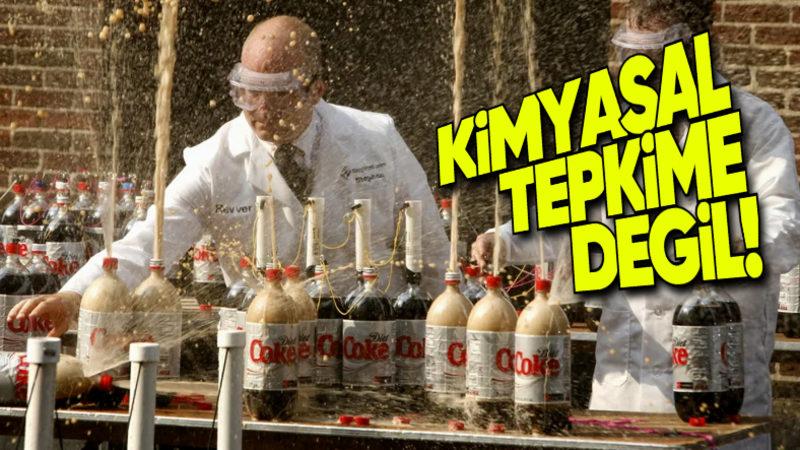 Bir Dönem Viral Olan, Kolaya Mentos Atınca Patlamasının Sebebi Neydi? Hayır, Kimyasal Tepkime Değil!