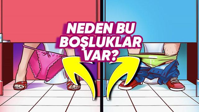 Umumi Tuvaletlerin Kapıları Neden Hep Alt Kısımda Boşluk Kalacak Şekilde Tasarlanıyor? Öğrenince Çok Hak Vereceğiniz Sebepleri Var!