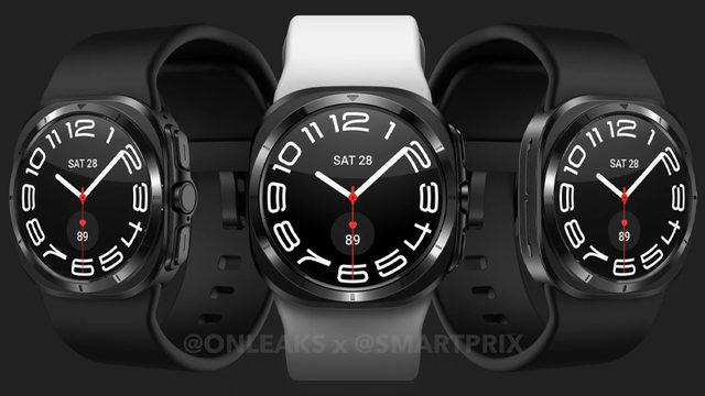 Samsung Galaxy Watch7 Ultra Tasarımı Ortaya Çıktı: Daire Ekrana Kare Gövde Geliyor...