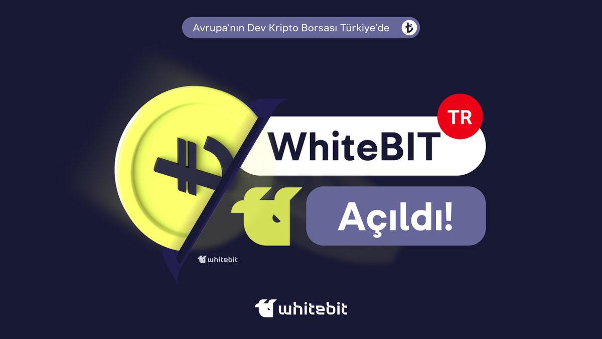 Avrupalı Lider Kripto Borsalarından WhiteBIT, Ödüllü Kampanyalarıyla Artık Türkiye’de