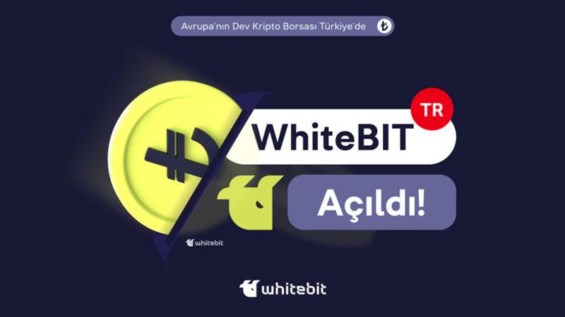 Avrupalı Lider Kripto Borsalarından WhiteBIT, Ödüllü Kampanyalarıyla Artık Türkiye’de