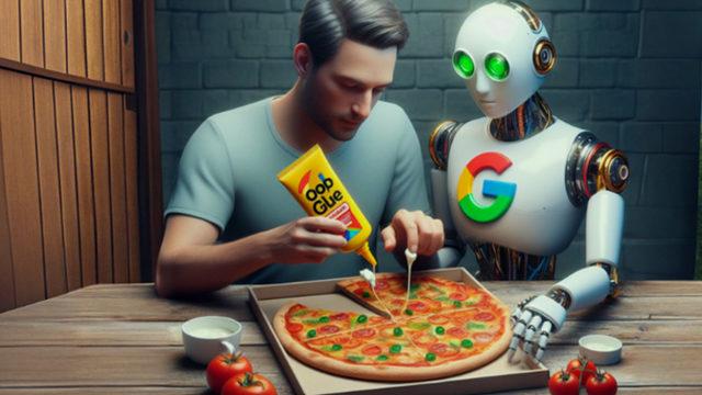 Yapay Zekâ Destekli Google Arama, Hatalı Yanıtlarına Devam Ediyor: Pizzaya Yapıştırıcı Sürülmesini Söylüyor, Köprüden Atlama Tavsiyesi Veriyor