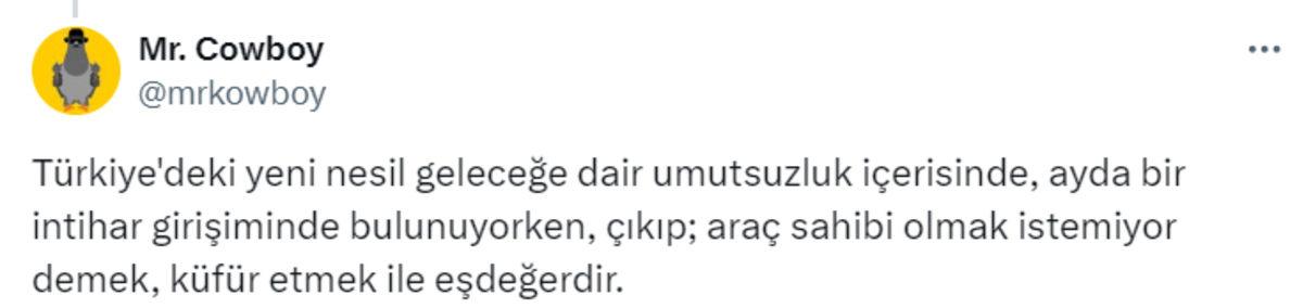 Araç Kiralama Şirketi Genel Müdüründen Tepki Çeken Açıklama: 
