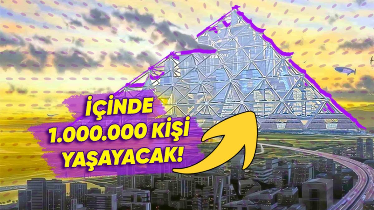 Japonya’nın 1.000.000 Kişiyi Barındıracak Mega Projesi: Shimizu Mega-Şehir Piramidi