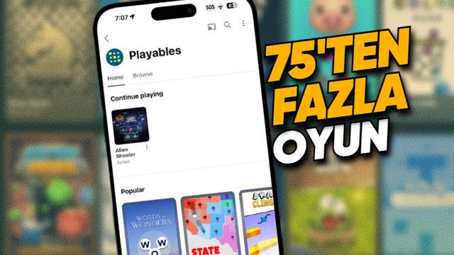 Artık YouTube’da Oyun Oynayabileceksiniz: "Playables" Özelliği Tüm Kullanıcılara Sunulmaya Başladı