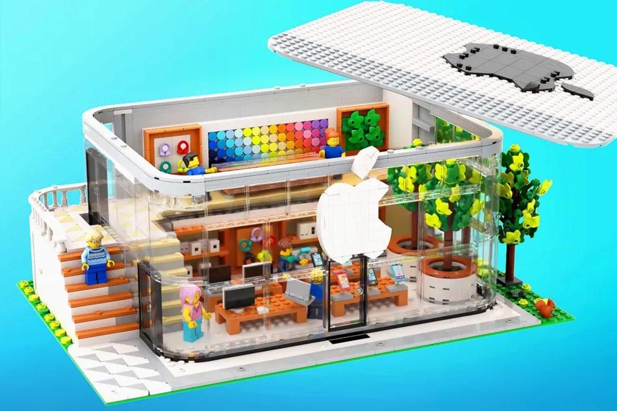 Apple Mağazası Temalı LEGO Seti Konsepti Tasarlandı: İçinde iPhone’lardan Çalışanlara Kadar Her Şey Var!