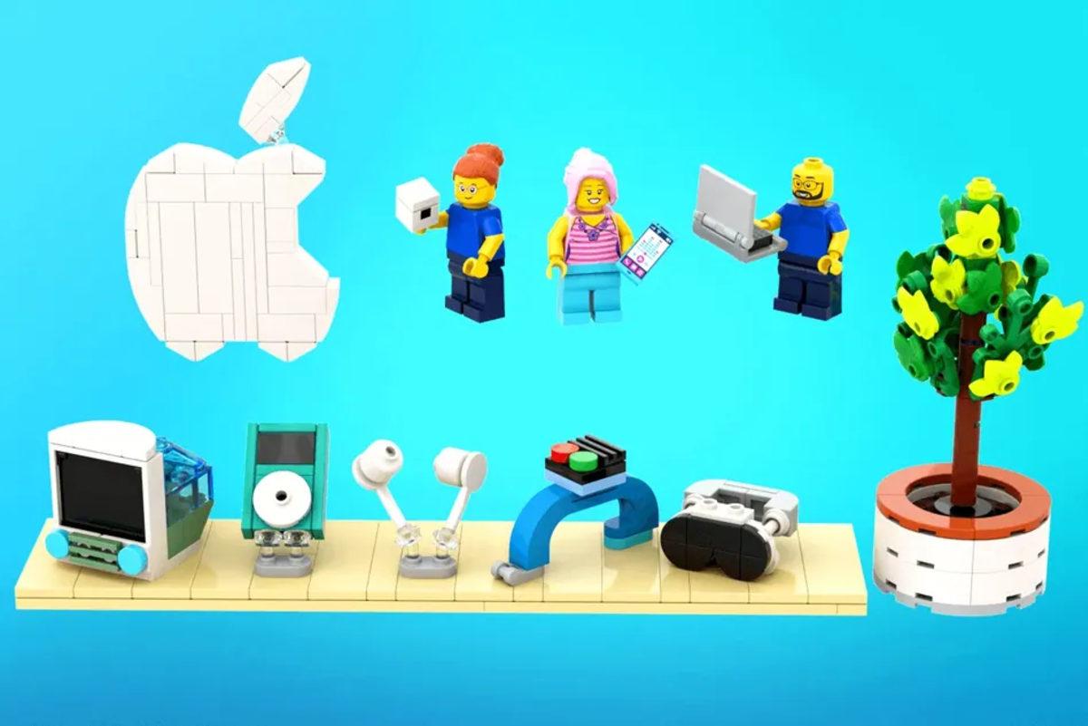 Apple Mağazası Temalı LEGO Seti Konsepti Tasarlandı: İçinde iPhone’lardan Çalışanlara Kadar Her Şey Var!