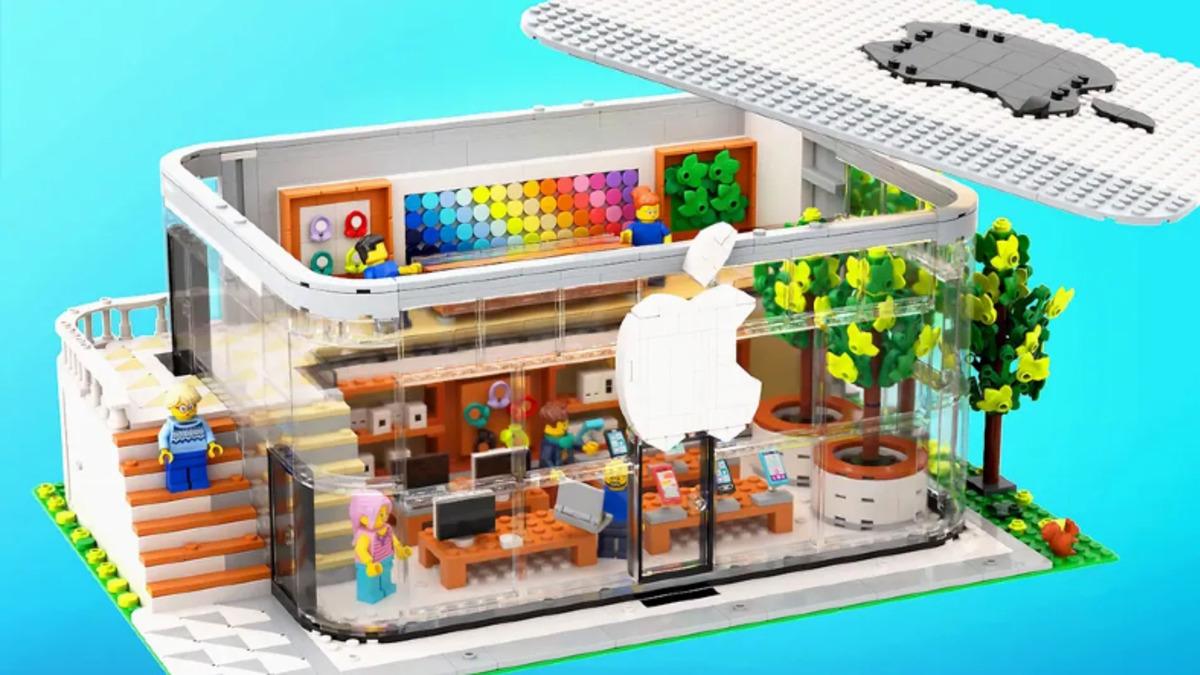 Apple Mağazası Temalı LEGO Seti Konsepti Tasarlandı: İçinde iPhone’lardan Çalışanlara Kadar Her Şey Var!
