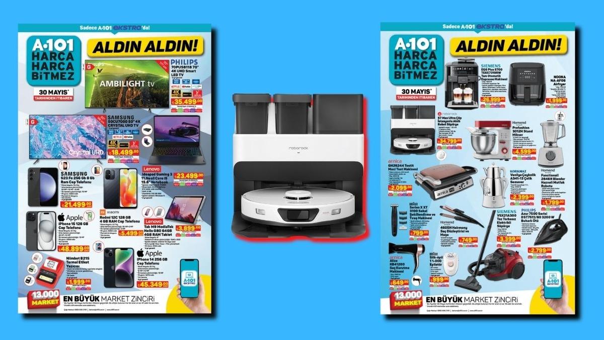 A101 İnternete Özel Aldın Aldın Kataloğunda Yer Alan Elektronik Ürünler - 30 Mayıs 2024