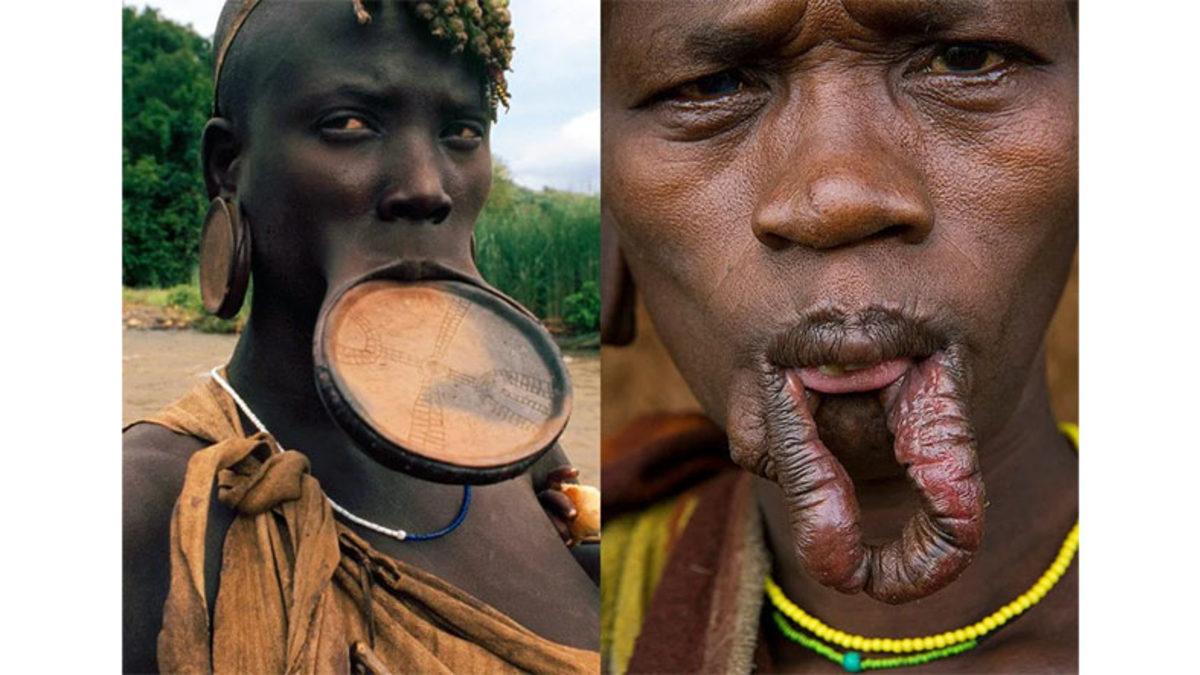 Afrikalı Kadınların Dudaklarına Neden Kocaman Tabaklar Taktığını Öğrenince Geleneklerimize Şükredeceksiniz