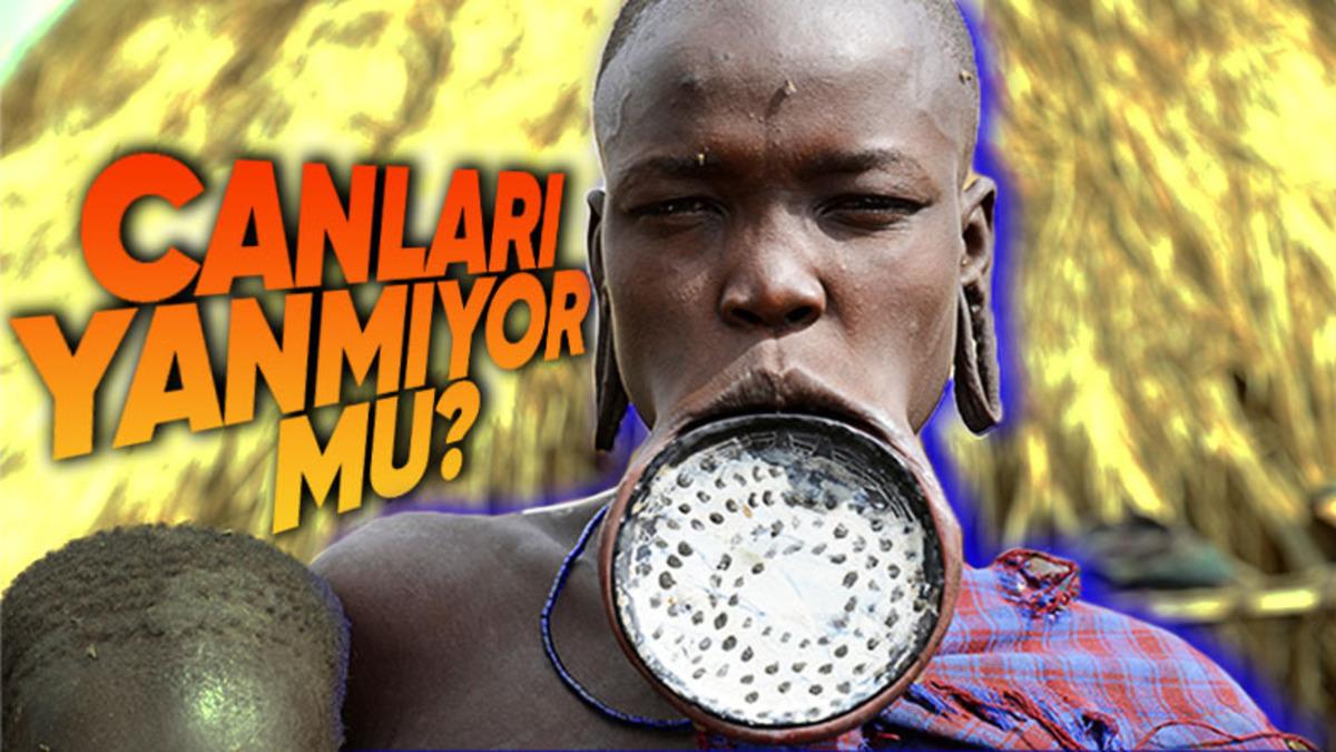 Afrikalı Kadınların Dudaklarına Neden Kocaman Tabaklar Taktığını Öğrenince Geleneklerimize Şükredeceksiniz