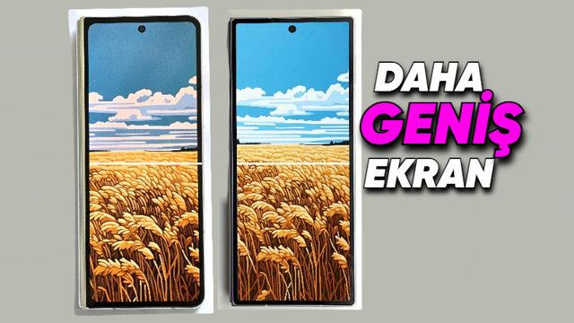 Samsung Galaxy Z Fold6’nın Şimdiye Kadarki En Net Görseli Ortaya Çıktı: Galaxy Z Fold5’le Yan Yana da Getirildi!