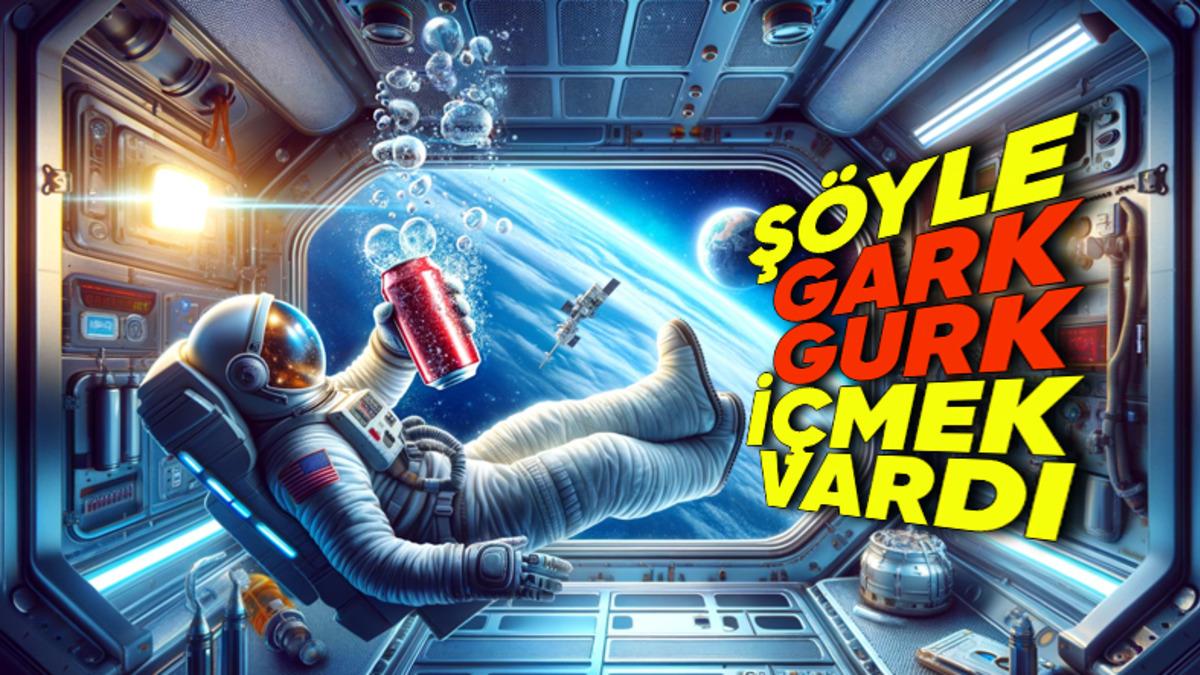 Astronotlar Uzayda Neden Gazlı İçecek İçemiyorlar? İçerlerse Ne Olabilir ki?
