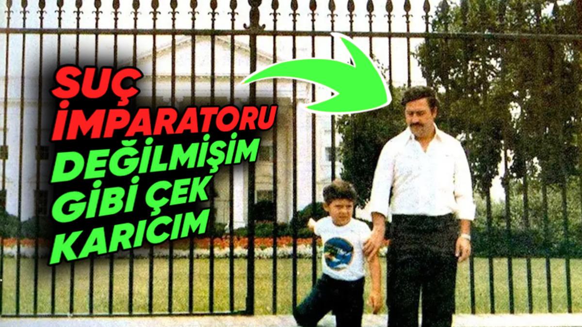 Uyuşturucu Baronu Pablo Escobar’ın Beyaz Saray Fotoğrafının Arkasındaki Şaşırtıcı Gerçek! Nasıl Turist Gibi Poz Verdi?