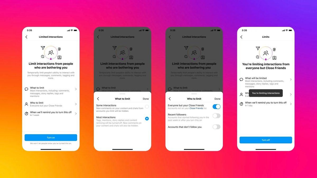 Artık Instagram’da Yakın Arkadaşlar Dışındaki Herkesi “Sınırlı Etkileşimler” Yoluyla Kısıtlayabileceksiniz (Nasıl Kullanılır?)