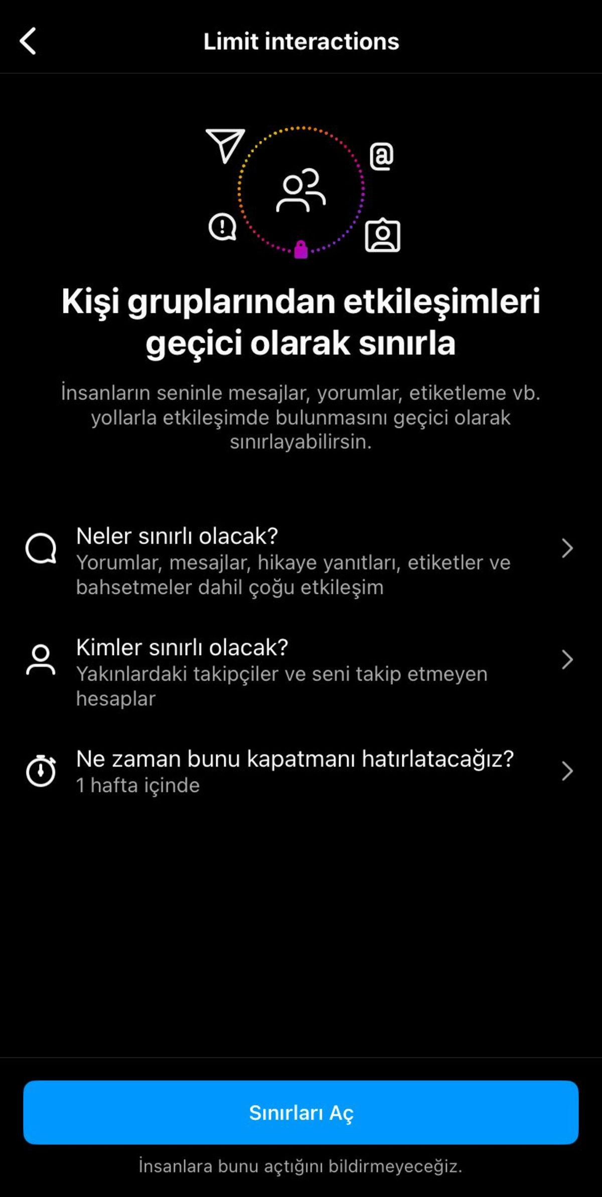Artık Instagram’da Yakın Arkadaşlar Dışındaki Herkesi “Sınırlı Etkileşimler” Yoluyla Kısıtlayabileceksiniz (Nasıl Kullanılır?)