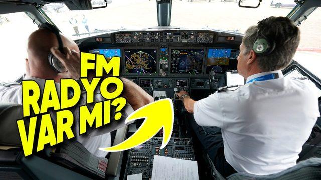 Kokpitlerde de Tıpkı Arabalardaki Gibi Radyo Var mı?