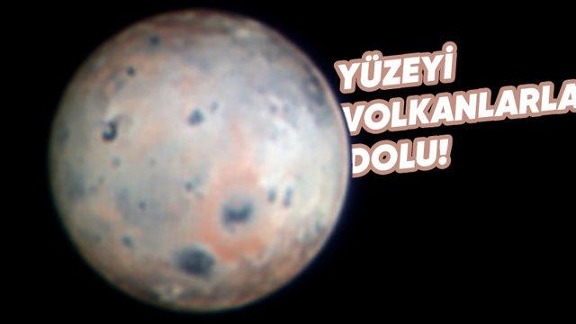 Jüpiter’in Uydusu Io, Yüksek Çözünürlüklü Teleskopla Görüntülendi