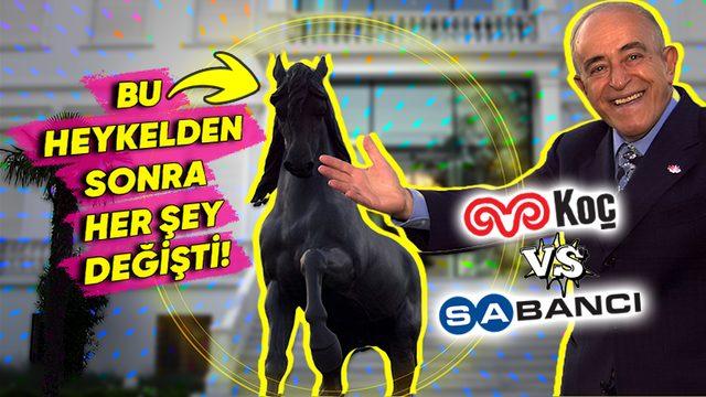Koç ve Sabancı’nın Ezeli Rekabetinin Fitilini Ateşleyen İlk Olay: At Heykeli Savaşı!