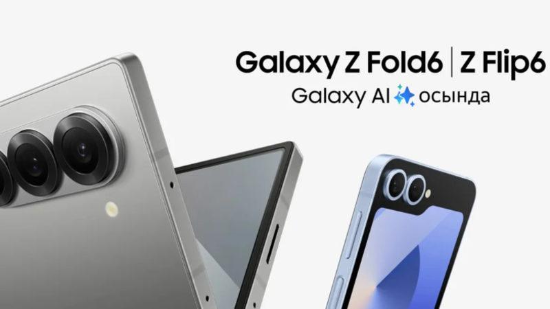 Samsung Galaxy Z Fold6 ve Z Flip6, Kazakistan’da Reklamlarda Ortaya Çıktı!