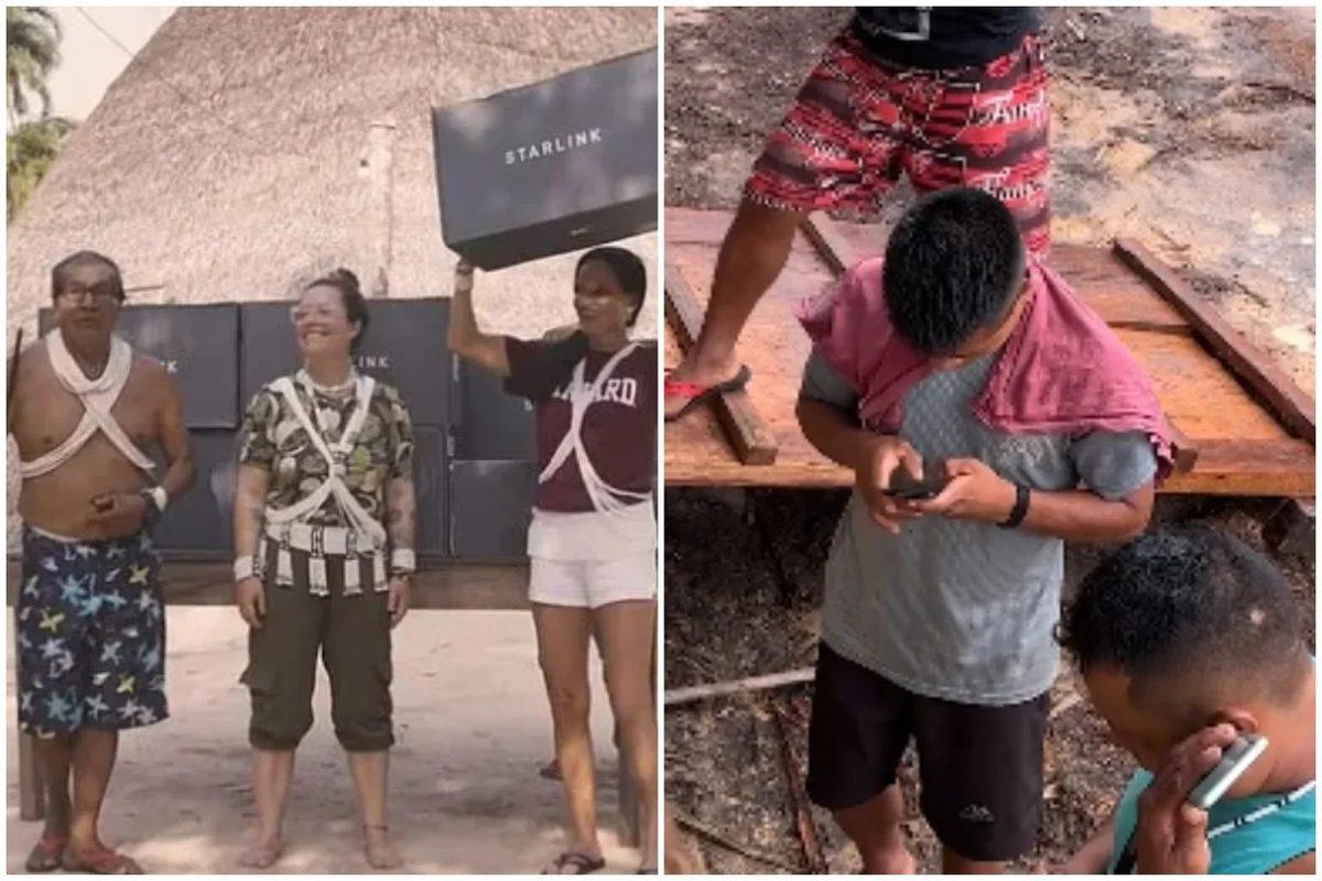 Starlink, Bir Amazon Kabilesinin İlk Kez İnternete Erişmesini Sağladı: Porno ve Sosyal Medya Bağımlısı Oldular!