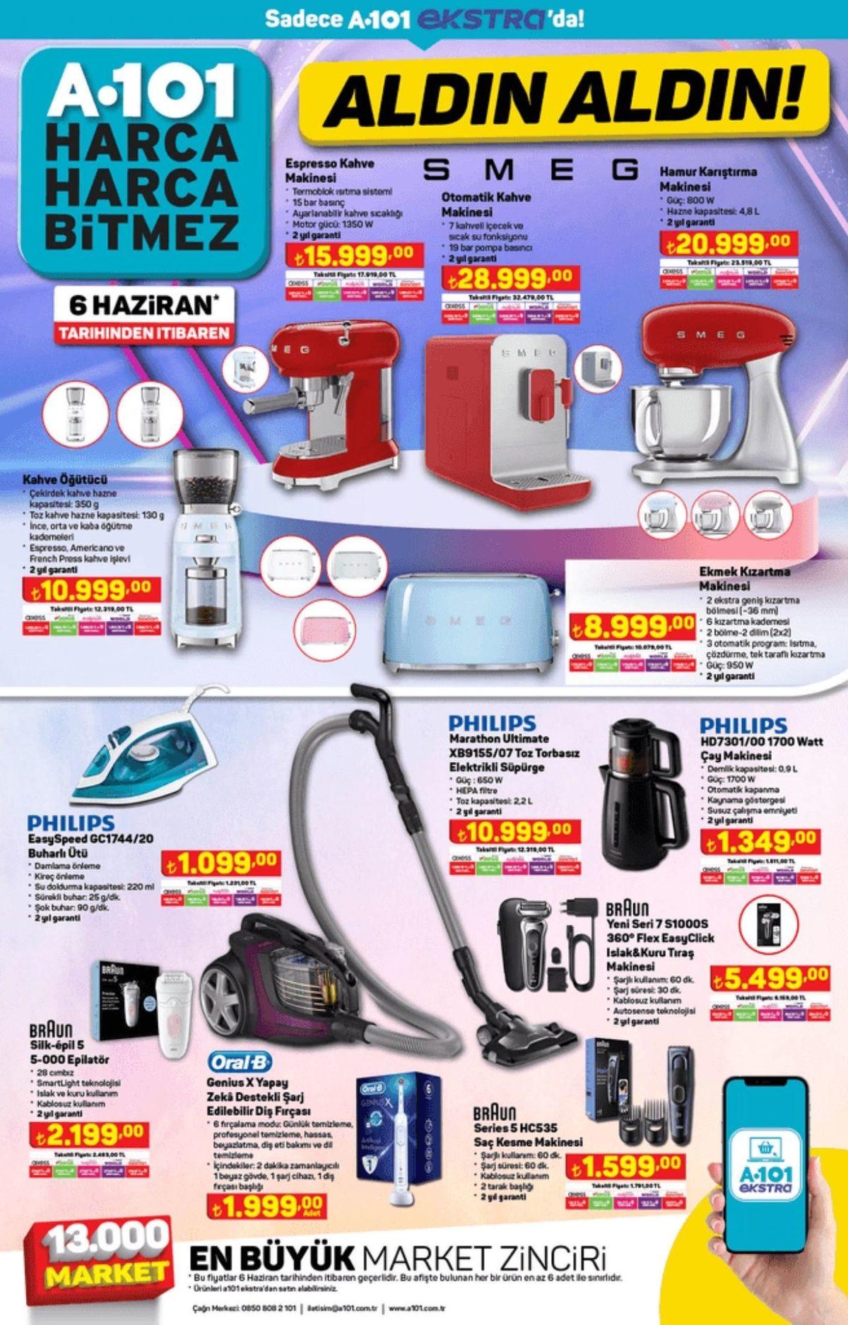 Apple Watch Ultra 2 A101’de! 6 Haziran 2024 A101 İnternete Özel Aldın Aldın Kataloğunda Öne Çıkan Elektronik Ürünler