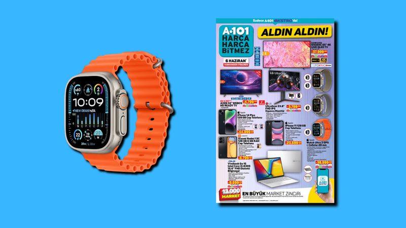 Apple Watch Ultra 2 A101’de! 6 Haziran 2024 A101 İnternete Özel Aldın Aldın Kataloğunda Öne Çıkan Elektronik Ürünler