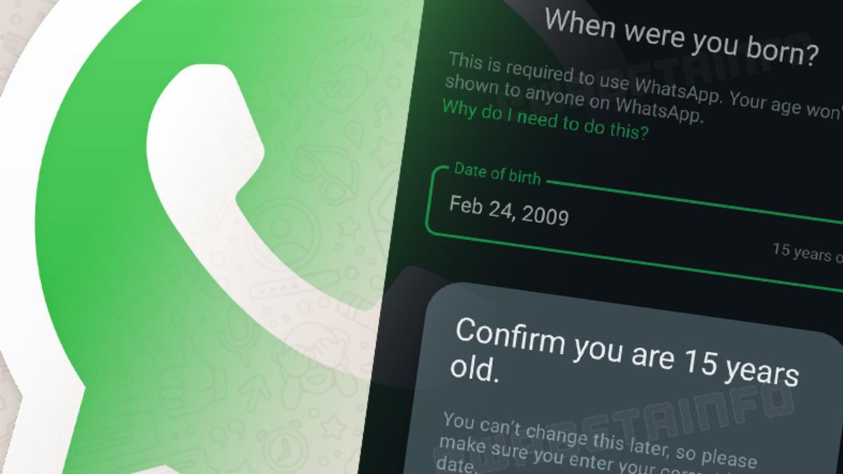 Doğum Gününü Girmeyen, WhatsApp Kullanamayacak! (Şimdilik Bizlik Bir Şey Yok)