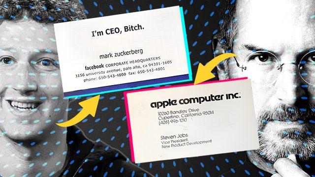 Mark Zuckerberg, Steve Jobs ve Daha Fazlası: Ünlü Teknoloji Devlerinin Kurucularının Kullandığı İlk Kartvizitler