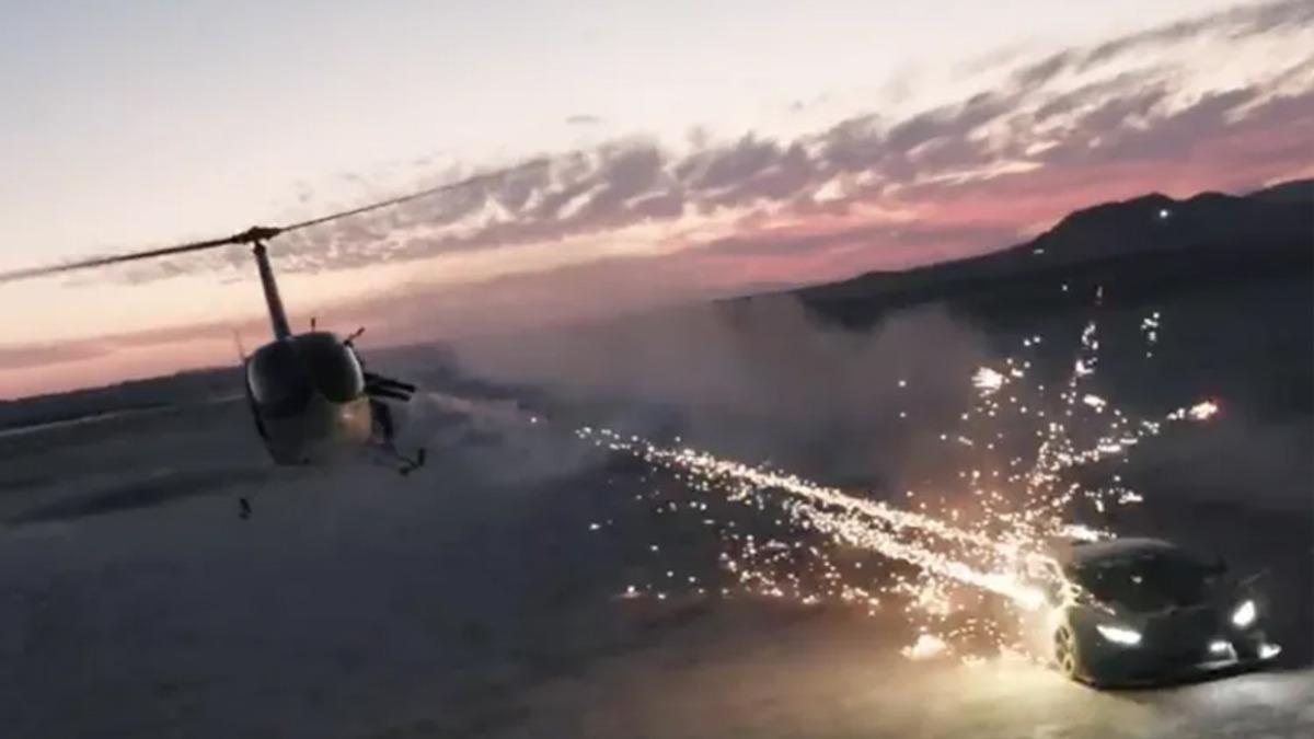 Bir Lamborghini’ye Helikopterden Havai Fişek Fırlatan YouTuber Tutuklandı: 10 Yılla Yargılanacak [Video]