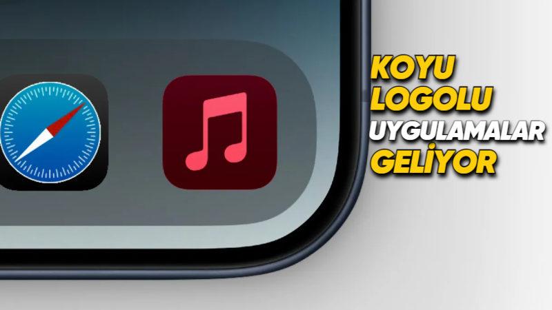iOS 18, iPhone’lardaki Uygulamaların Logolarına da Karanlık Mod Getirecek