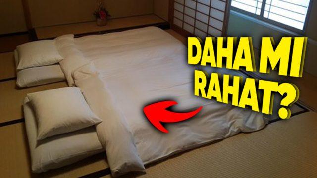 Japonlar Neden Yer Yatağında Uyur? Üstelik Kocaman Yatakta Yayıla Yayıla Yatmak Varken!