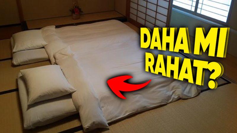 Japonlar Neden Yer Yatağında Uyur? Üstelik Kocaman Yatakta Yayıla Yayıla Yatmak Varken!