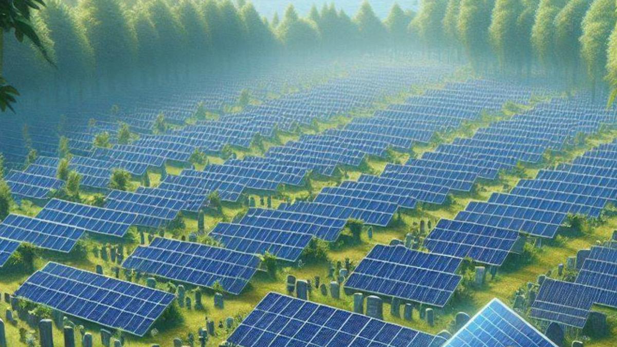 İspanya, Enerji Üretimi İçin Mezarlıkların Üstünü Güneş Panelleriyle Kaplamaya Başladı