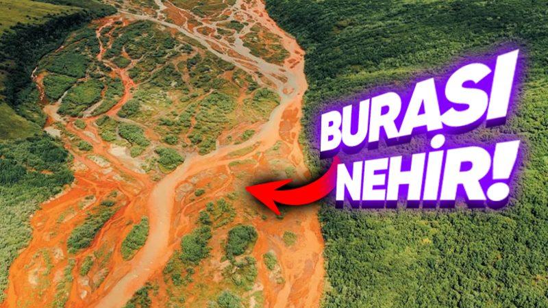 Alaska’daki Onlarca Nehre Ne Oldu da Aniden Turuncu Rengine Bürünmeye Başladı?