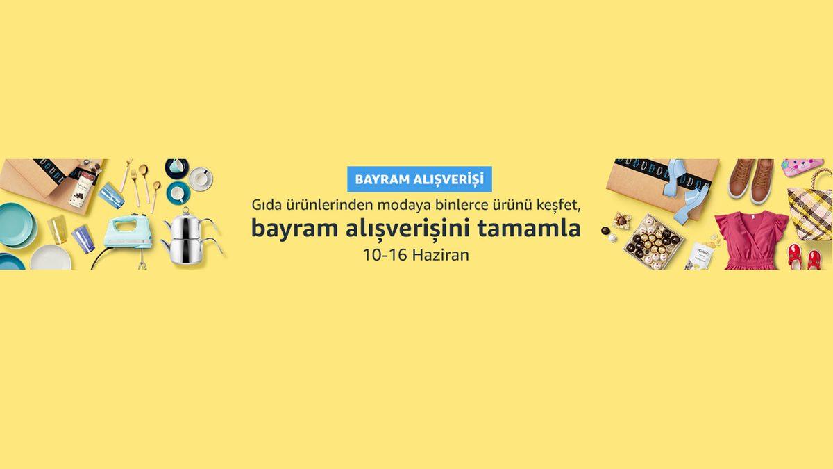 Amazon’da Gıdadan Küçük Ev Aletlerine Kadar Binlerce Üründe Bayram İndirimleri Başladı!