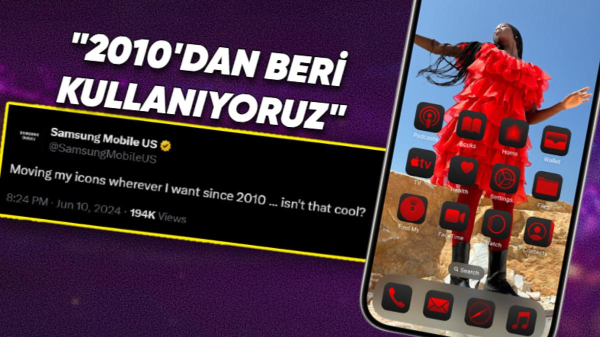 Samsung, Apple’ın Kendi Telefonlarında 14 Yıldır Bulunan Bir Özelliği iPhone’lara Yeni Getirmesiyle Dalga Geçti