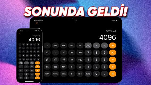iPad’lere 14 Yıl Sonra İlk Kez Hesap Makinesi Geldi (Bu Çok Olmuş, Abaküs Getirseydiniz)