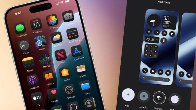 Nothing, iOS 18 ile iPhone’lara Gelen Simge Kişiselleştirme Özelliğini Ti’ye Aldı