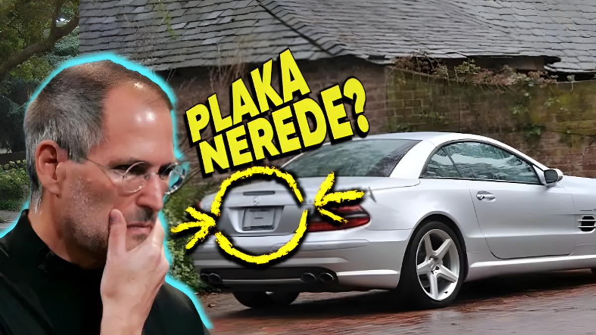Steve Jobs’un Arabalarında Neden Plaka Yoktu? İllegal Değil mi?