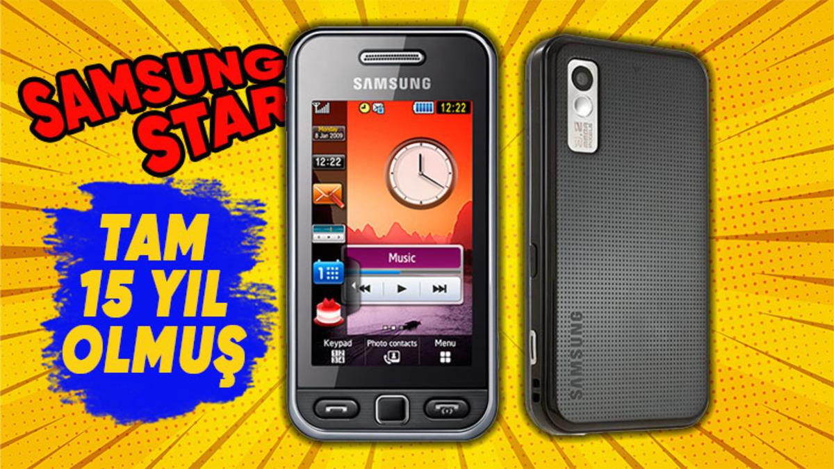 Çoğumuza İlk Defa Dokunmatik Telefon Deneyimini Yaşatan ’Samsung Star’ın’ Şimdi Kulaklara Şaka Gibi Gelen Özellikleri