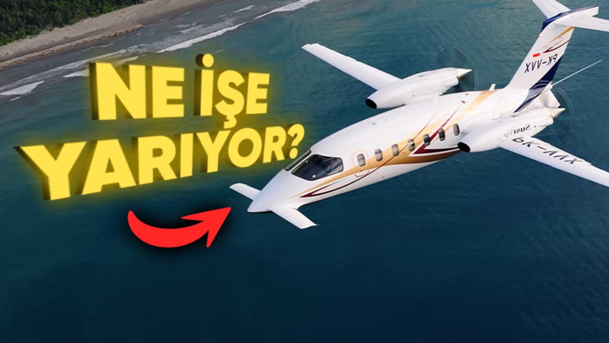 Günümüzde Bile Hâlâ Kullanılan Piaggio P.180 Avanti Uçağının Burnunda Neden Kanatlar Var?